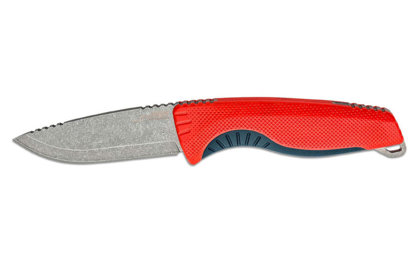 Cuchillo SOG Aegis FX SGAEGISFXRIN 9.3cm mango de nylon/fibra de vidrio rojo