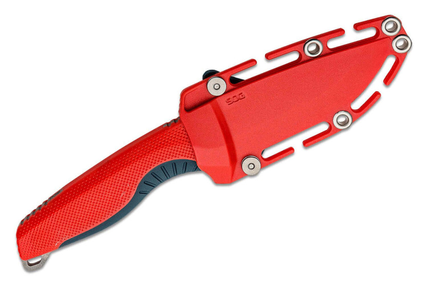 SOG Aegis FX SGAEGISFXRIN coltello 9,3cm nylon/fibra di vetro manico rosso