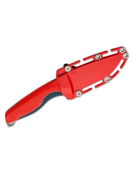 SOG Aegis FX SGAEGISFXRIN mes 9,3 cm nylon/glasvezel handgreep rood