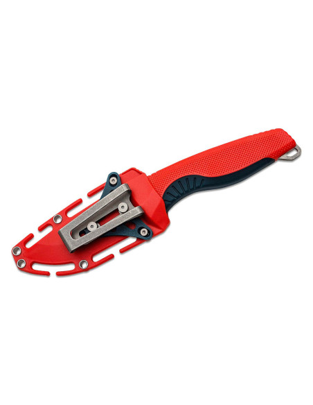 Messer SOG Aegis FX SGAEGISFXRIN Klinge 9,3cm Nylon/Glasfaser Griff rot