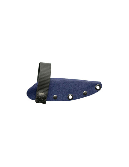 Wildsteer Troll TRO3108 knife black blade 8,5cm blue tactiprene handle + Kydex sheath