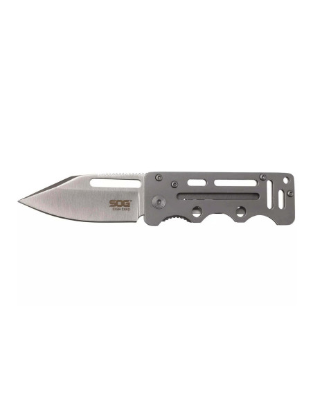 SOG Cash Card Knive SGEZ_1 gennembrudt stålhåndtag 12 cm foldekniv