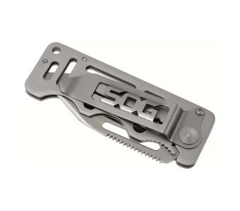 Faca dobrável SOG Cash Card Knive SGEZ_1 com cabo de aço aberto de 12 cm 2