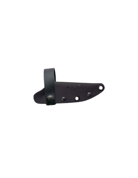 Faca Wildsteer Troll TRO3113 lâmina preta 8,5cm cabo em tactiprene preto + bainha em Kydex