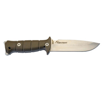 Faca de sobrevivência Wildsteer Tarasco TAR0115 Lâmina de 13 cm cabo de coiote kraton + bainha Cordura