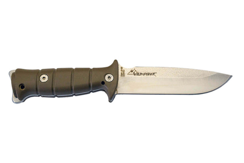 Wildsteer Tarasco TAR0115 överlevnadskniv 13cm blad kraton coyote handtag + Cordura slida
