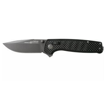 SGTM1032 Cuchillo plegable SOG Terminus XR LTE Mango G10/carbono 10.8cm negro