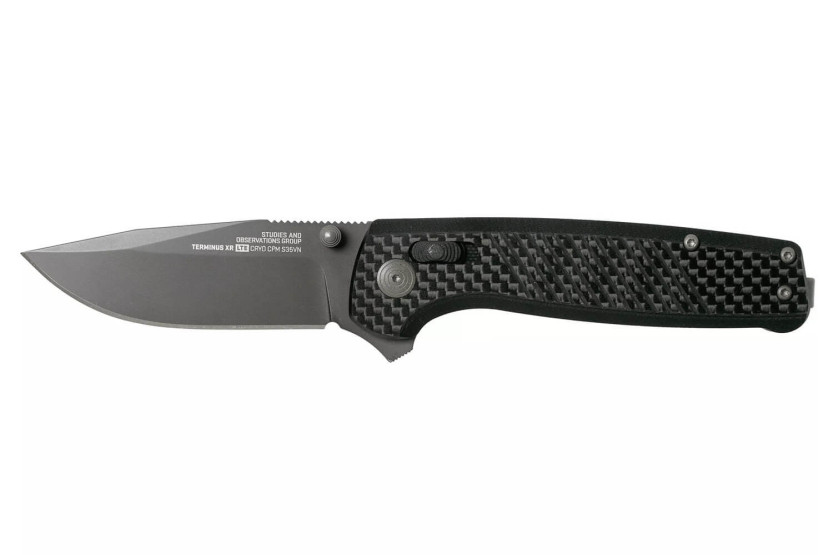 SOG Terminus XR LTE SGTM1032 foldekniv G10/karbonhåndtag 10,8 cm sort