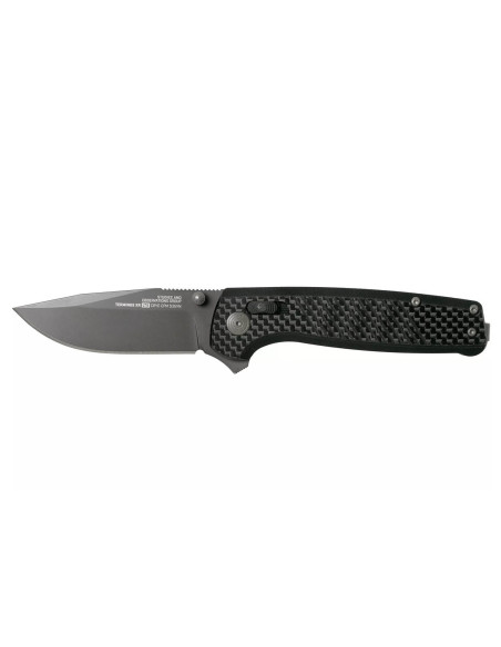 SGTM1032 SOG Terminus XR LTE coltello pieghevole G10/manico in carbonio 10,8 cm nero