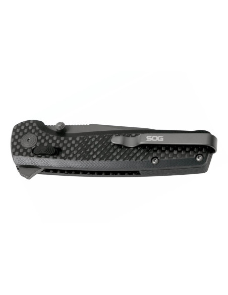 SGTM1032 SOG Terminus XR LTE coltello pieghevole G10/manico in carbonio 10,8 cm nero