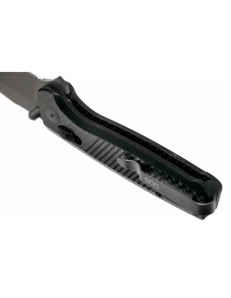Klappmesser SOG Terminus XR LTE SGTM1032 Griff G10/Carbon 10,8cm schwarz