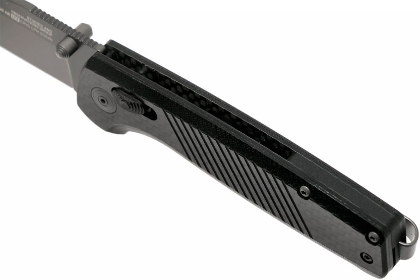 SGTM1032 SOG Terminus XR LTE coltello pieghevole G10/manico in carbonio 10,8cm nero