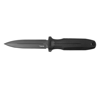 SOG Pentagon FX Covert SGPENTFXCOVBK veitsi 7.6cm terä musta G10 kahva tuppeen kanssa