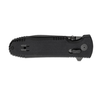 SOG Pentagon XR SGPENT navaja plegable 12cm mango G10 negro 2