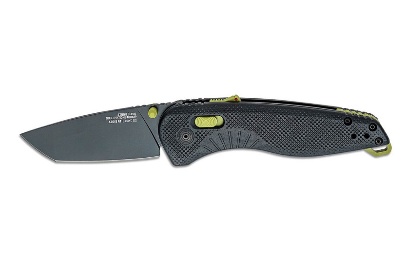 SOG Aegis AT SGAEGISATTANTOBKMO coltello pieghevole 12,7 cm manico in nylon nero/fibra di vetro