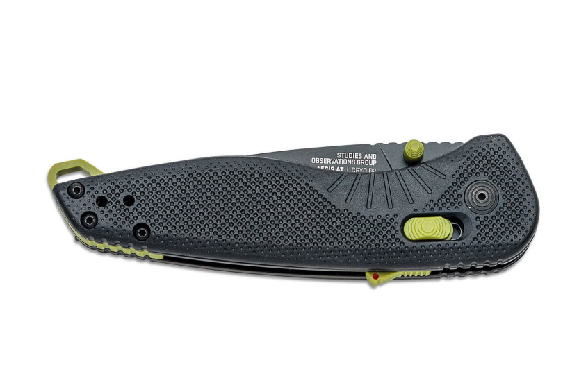 SOG Aegis AT SGAEGISATTANTOBKMO folding knife Black nylon/fiberglass handle 12.7cm