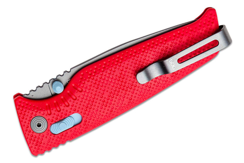 SOG Altair XR SGALTAIRXRRB fällkniv 10,2 cm nylon/glasfiberhandtag röd/blå