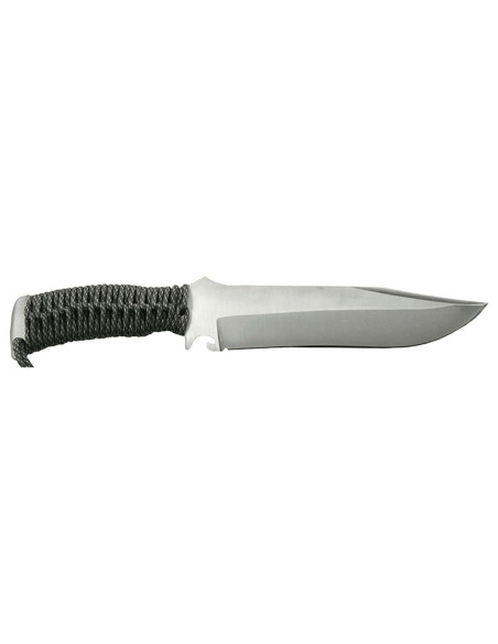 Wildsteer TX Bowie TXB0114 överlevnadskniv 18,7 cm Bowie-blad Urban/Camo paracordhandtag + nylonhölje
