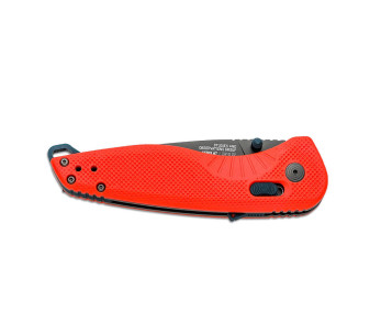 SOG Aegis AT SGAEGISATRIN coltello pieghevole 12,7 cm manico in nylon rosso/fibra di vetro 2