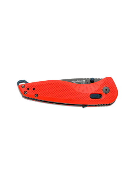 Navalha dobrável SOG Aegis AT SGAEGISATRIN 12,7 cm cabo vermelho em nylon/fibra de vidro