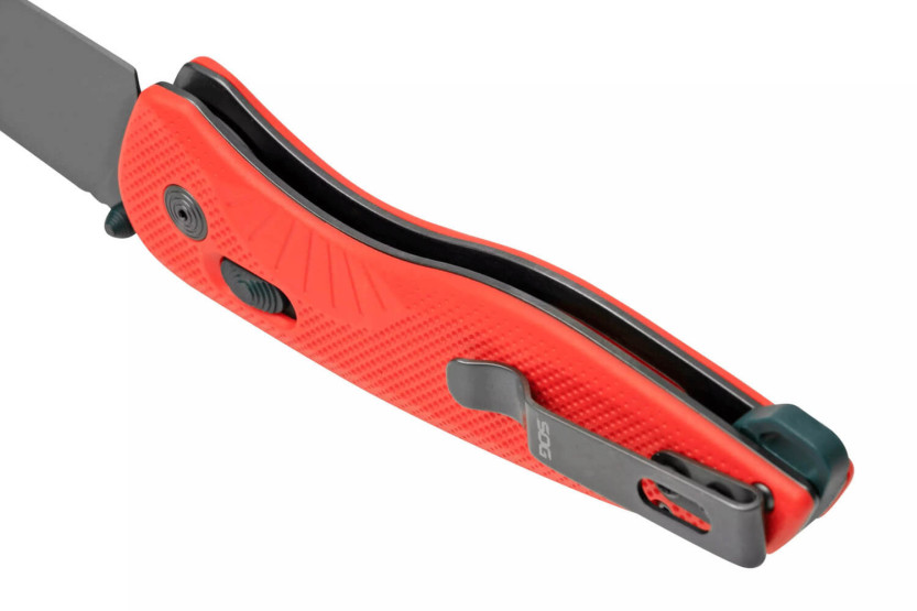 Klappmesser SOG Aegis AT SGAEGISATRIN Nylon-/Glasfasergriff rot 12,7cm