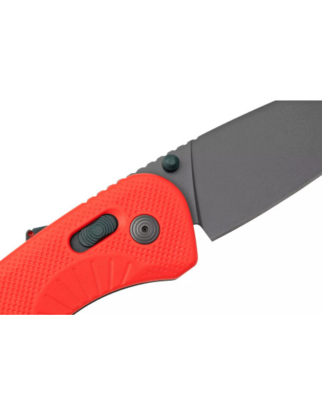 Cuchillo plegable SOG Aegis AT SGAEGISATRIN 12.7cm mango de nylon/fibra de vidrio rojo