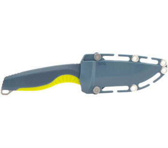 SOG Aegis FX SGAEGISFXINJA kniv 9,3 cm nylon/glasfiberhåndtag blå/gul 2