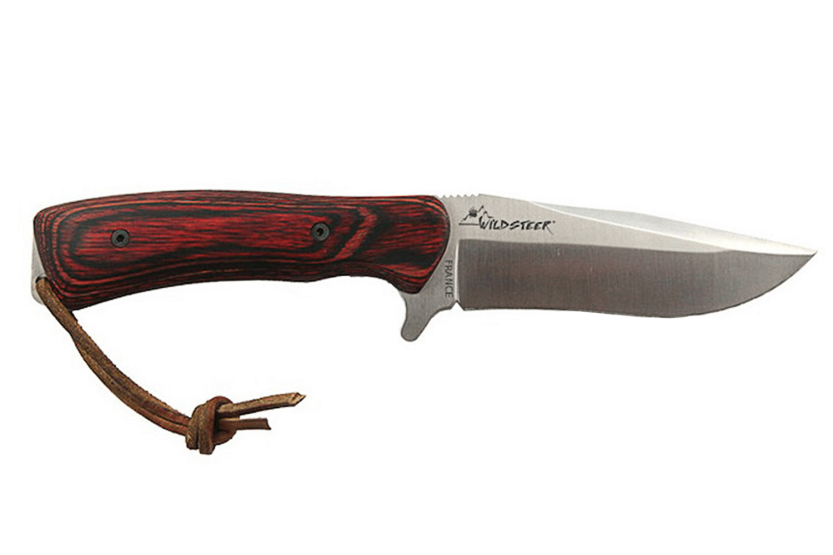 Wildsteer Byron Ferguson WBF0102 jaktkniv 11cm blad cocobolo handtag + läderslida