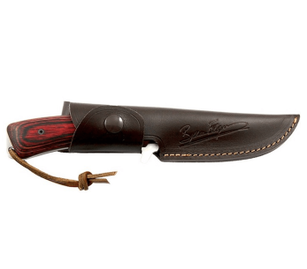 Jagdmesser Wildsteer Byron Ferguson WBF0102 Klinge 11cm Cocobolo-Griff + Lederetui 2