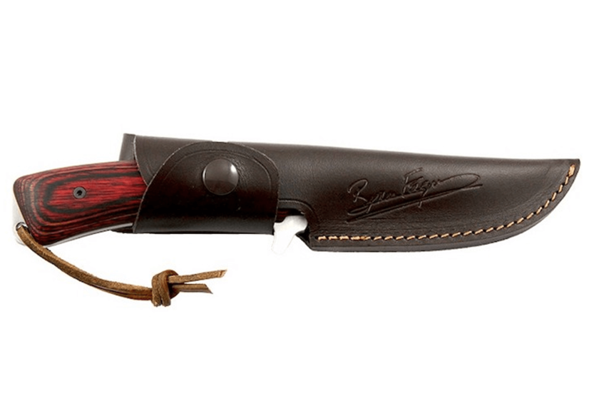 Jagdmesser Wildsteer Byron Ferguson WBF0102 Klinge 11cm Cocobolo-Griff + Lederetui