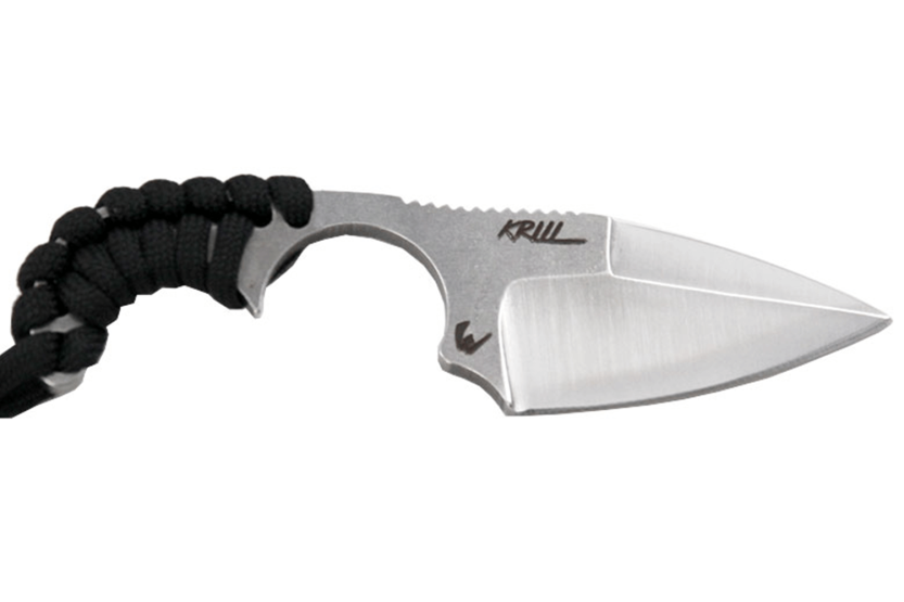 EDC-Messer Wildsteer Krill KR0113 Klinge 5cm Paracord-Griff + Kydex-Etui