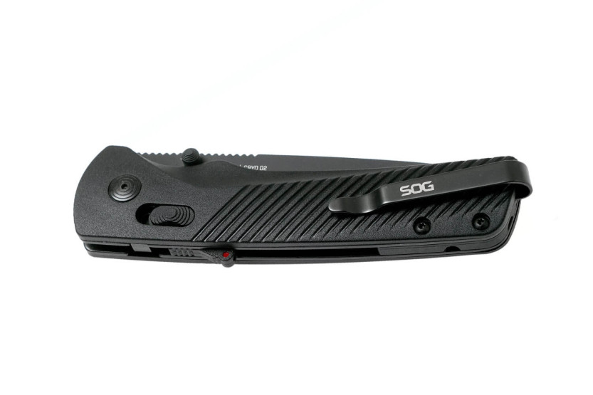 SOG Flash At Blackout SGFLASHBK foldekniv sort nylon/glasfiberhåndtag 11,6 cm