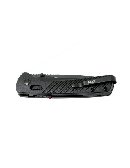 SOG Flash At Blackout SGFLASHBK coltello pieghevole con manico nero in nylon/fibra di vetro 11,6 cm