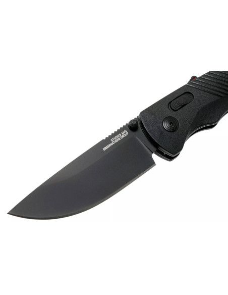 SOG Flash At Blackout SGFLASHBK folding knife black nylon/fiberglass handle 11.6cm