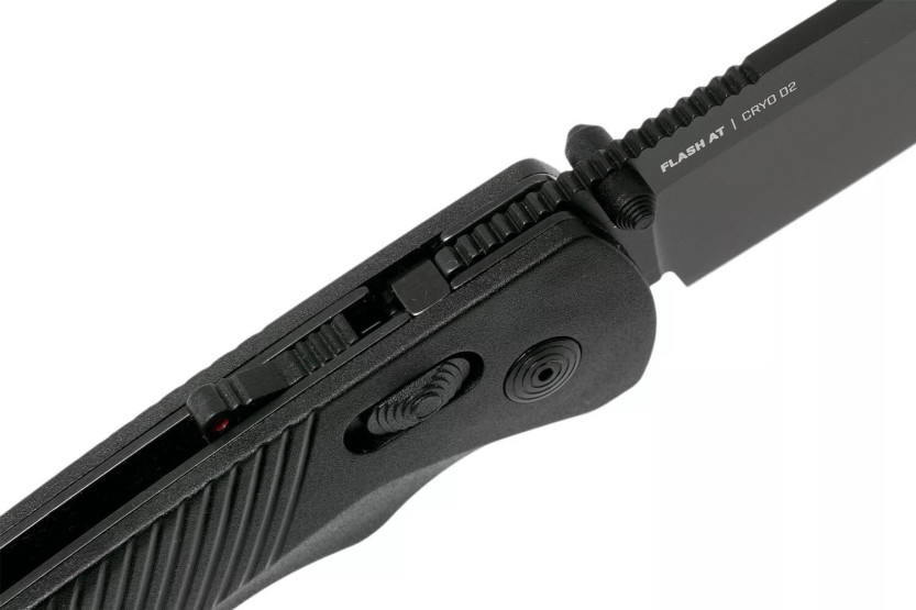 Klappmesser SOG Flash At Blackout SGFLASHBK Nylon-/Glasfasergriff schwarz 11,6cm