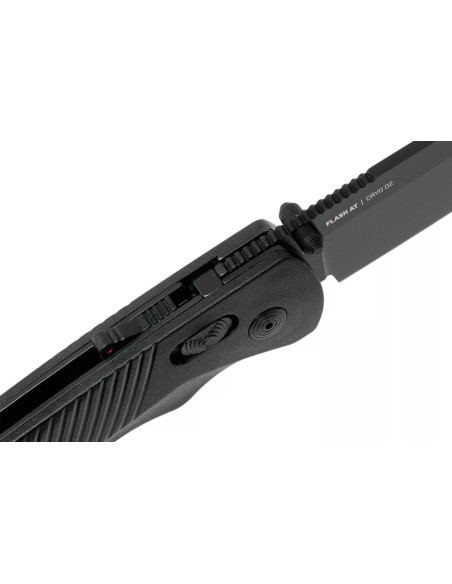 Klappmesser SOG Flash At Blackout SGFLASHBK Nylon-/Glasfasergriff schwarz 11,6cm