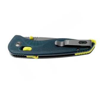 SOG Aegis AT SGAEINAC foldekniv Blått nylon/glassfiberhåndtak 12,7 cm 2