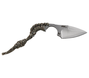 Wildsteer Krill KR0111 EDC-kniv 5 cm blad Kamuflasje paracordhåndtak + Kydex-kappe