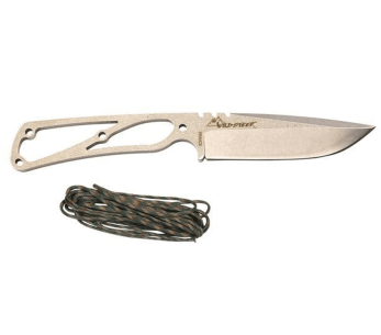 Skelettmesser Wildsteer Skelet Woodland Camo SK0116 Klinge 10,7cm Paracord Griff + optionales Etui