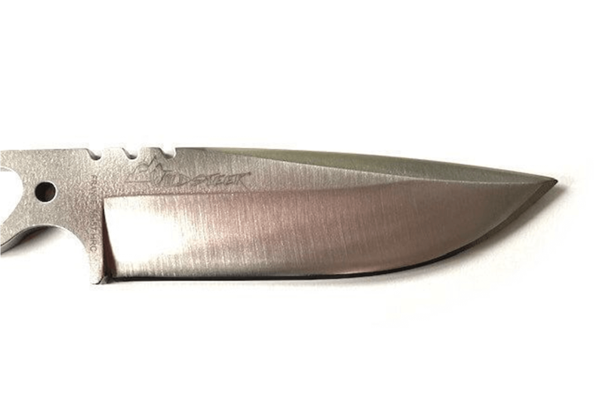 Wildsteer Skeletkniv Woodland Camo SK0116 10,7 cm klinge med paracordhåndtag + valgfri skede