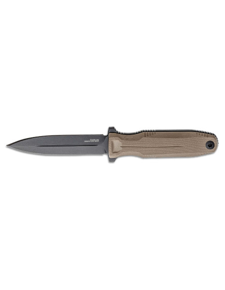 SOG Pentagon FX SGPENTFXFDE coltello 7,6cm lama deserto G10 manico con fodero