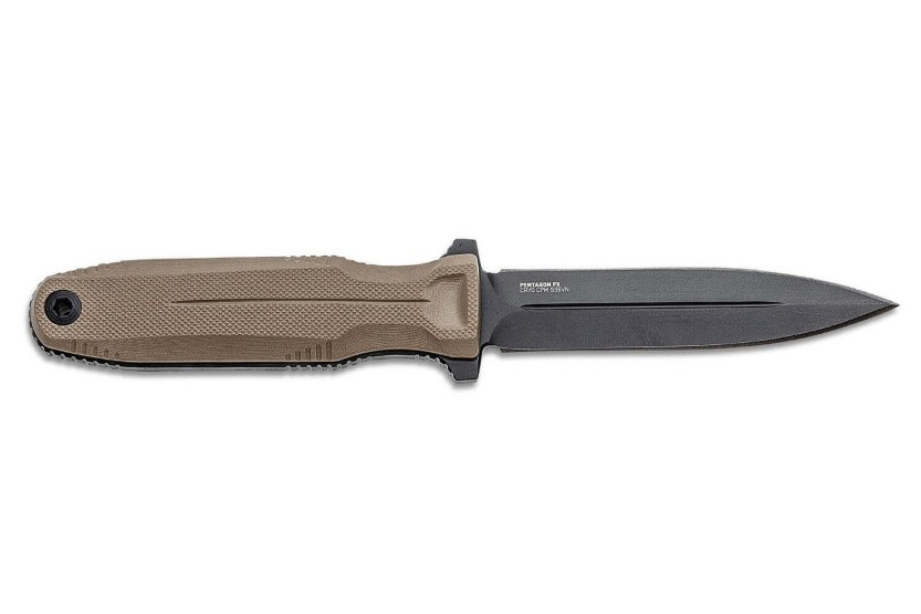 SOG Pentagon FX SGPENTFXFDE kniv 7,6cm blad öken G10 handtag med slida