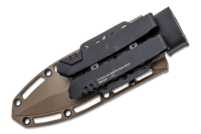 SOG Pentagon FX SGPENTFXFDE kniv 7,6cm blad öken G10 handtag med slida