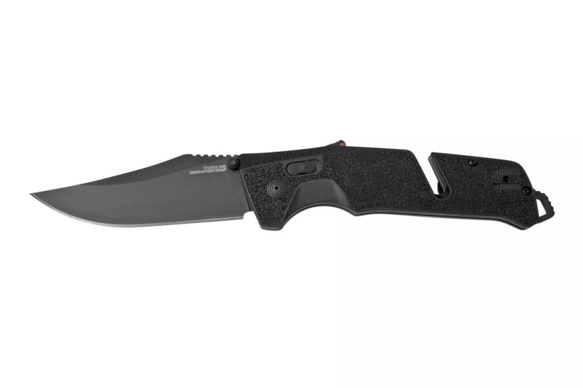 SOG Trident AT SGTRIDBK foldekniv 13,5 cm svart nylon/glassfiberhåndtak