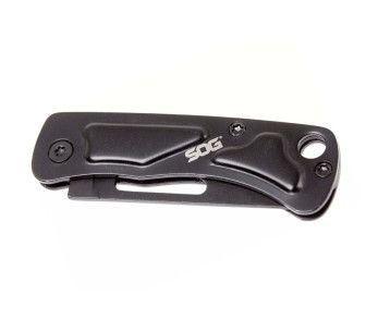SOG Centi I SGCE1002 fällkniv 5cm svart stålhandtag 2