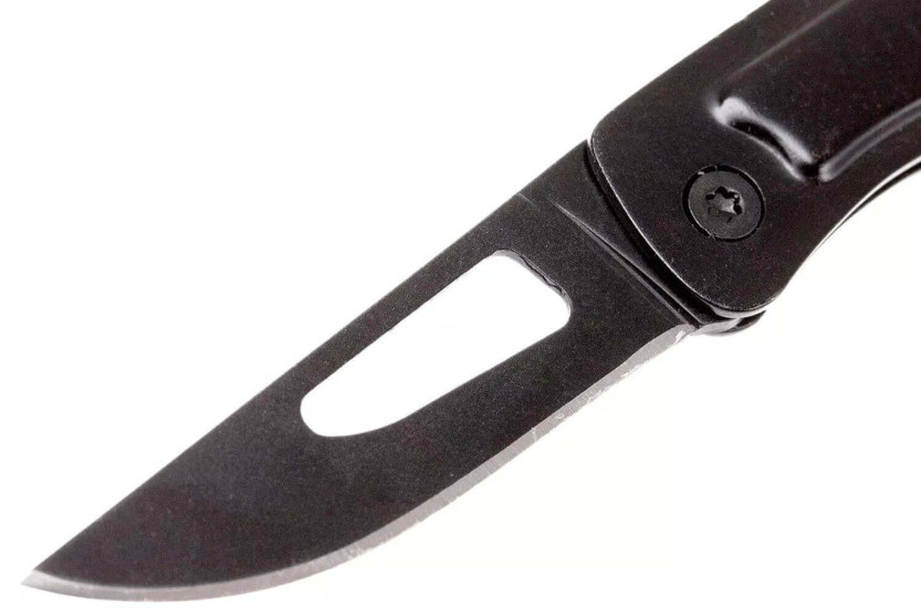 SOG Centi I SGCE1002 fällkniv 5cm svart stålhandtag