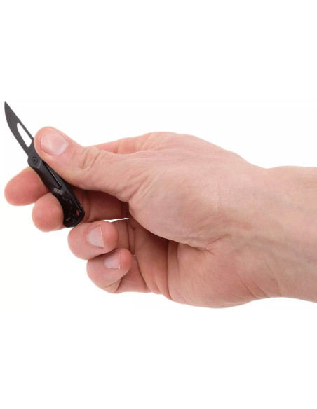 SOG Centi I SGCE1002 fällkniv 5cm svart stålhandtag