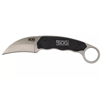 SOG Gambit SGGB1001 kniv 6,6 cm blad svart nylon/glasfiberhandtag