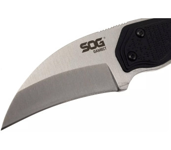 SOG Gambit SGGB1001 kniv 6,6 cm blad svart nylon/glasfiberhandtag 2