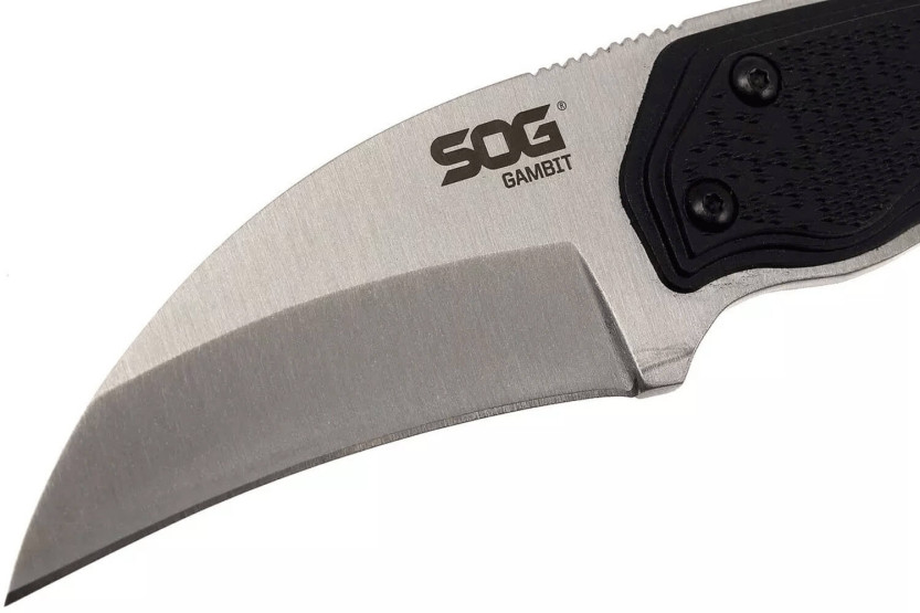SOG Gambit SGGB1001 knife 6.6cm blade black nylon/glass fiber handle